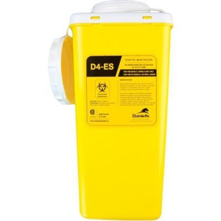Frost Products Ltd Frost Products 878-500 Internal Disposable Containers for 878 Sharps Disposal, Yellow, Case of 4 878-500